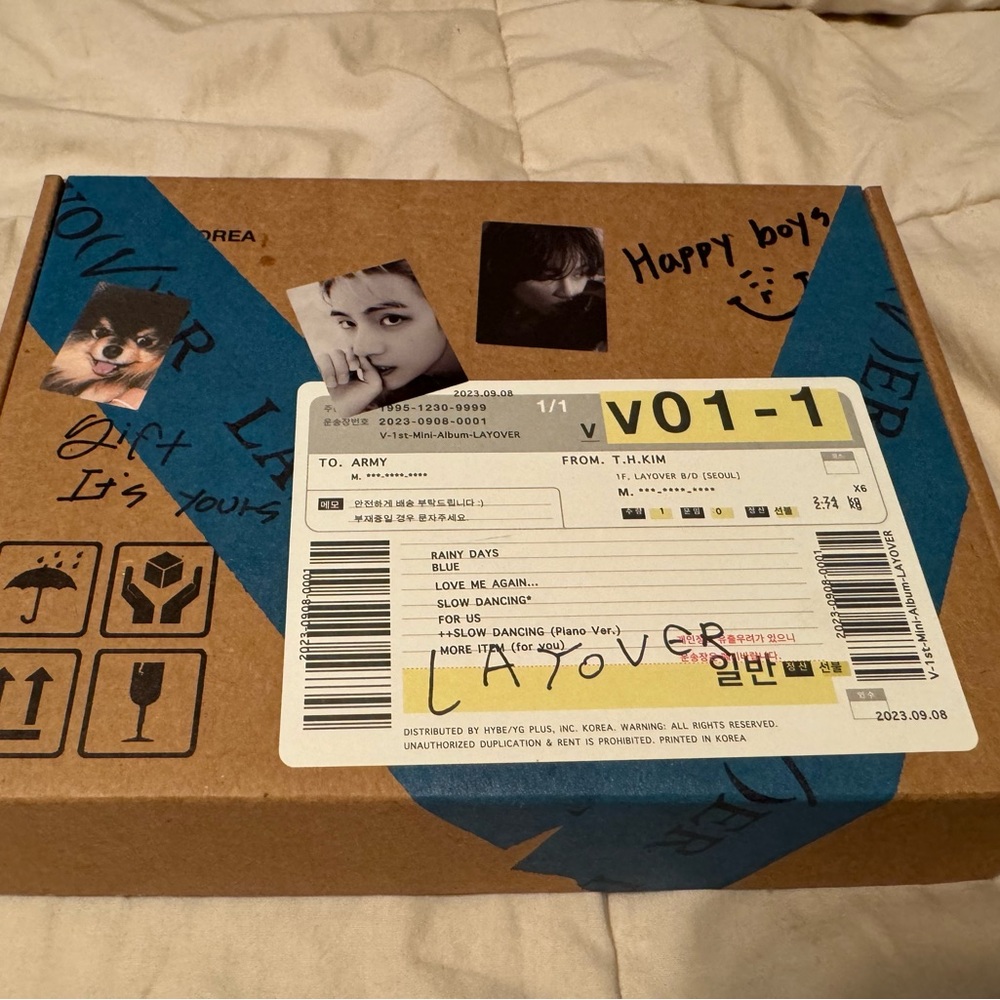 V Layover Album (Blue version)